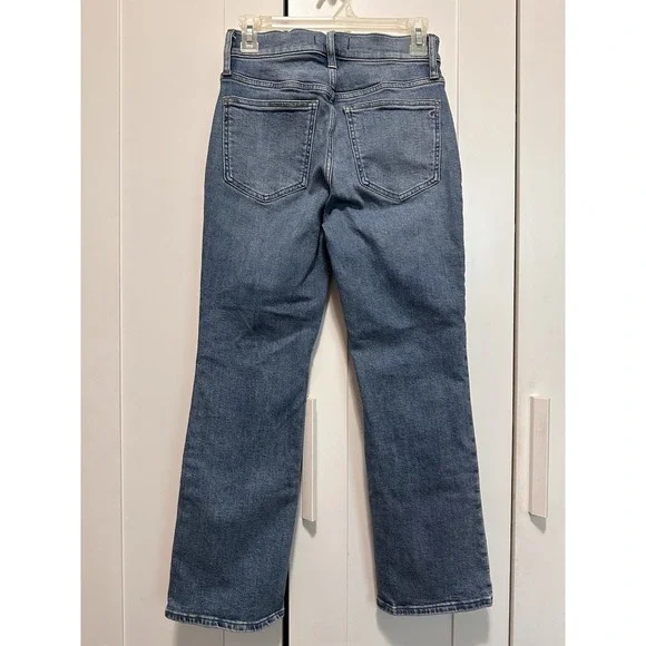 Madewell Women's Blue Mid-Rise Kick Out Jeans Size 26